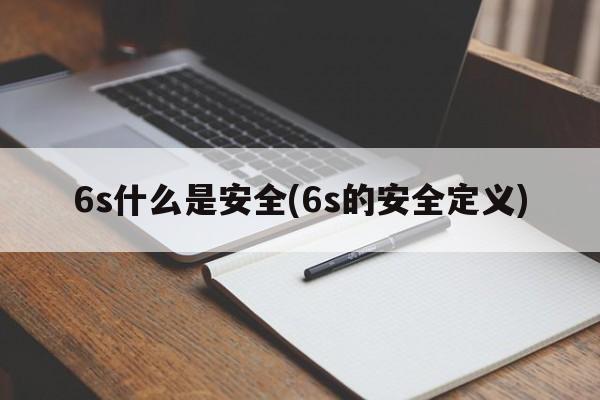 6s什么是安全(6s的安全定义)